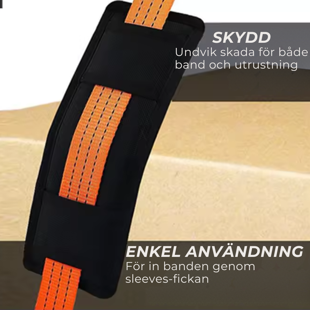 FAST STRAP - SAFESLEEVE, SKYDDAR DINA BAND OCH UTRUSTNING MOT SKADA