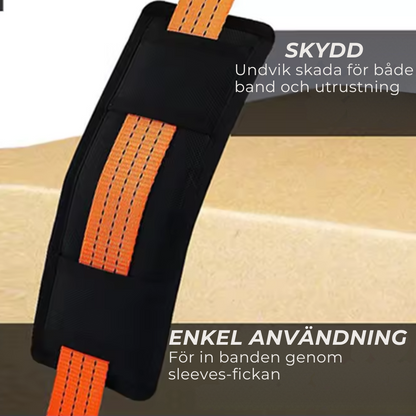 FAST STRAP - SAFESLEEVE, SKYDDAR DINA BAND OCH UTRUSTNING MOT SKADA